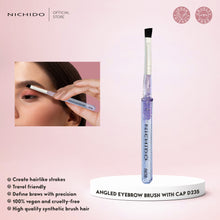 Load image into Gallery viewer, Angled Eyebrow Brush with Cap D235