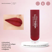 Load image into Gallery viewer, Mineral Powder Matte Lipstick With Collagen Booster