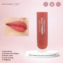 Load image into Gallery viewer, Mineral Powder Matte Lipstick With Collagen Booster