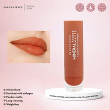 Load image into Gallery viewer, Mineral Powder Matte Lipstick With Collagen Booster