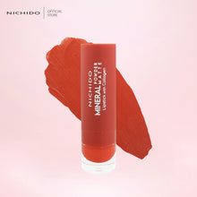 Load image into Gallery viewer, Mineral Powder Matte Lipstick With Collagen Booster