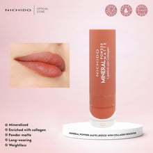 Load image into Gallery viewer, Mineral Powder Matte Lipstick With Collagen Booster