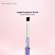 Load image into Gallery viewer, Angled Eyebrow Brush with Cap D235