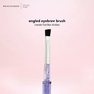 Angled Eyebrow Brush with Cap D235
