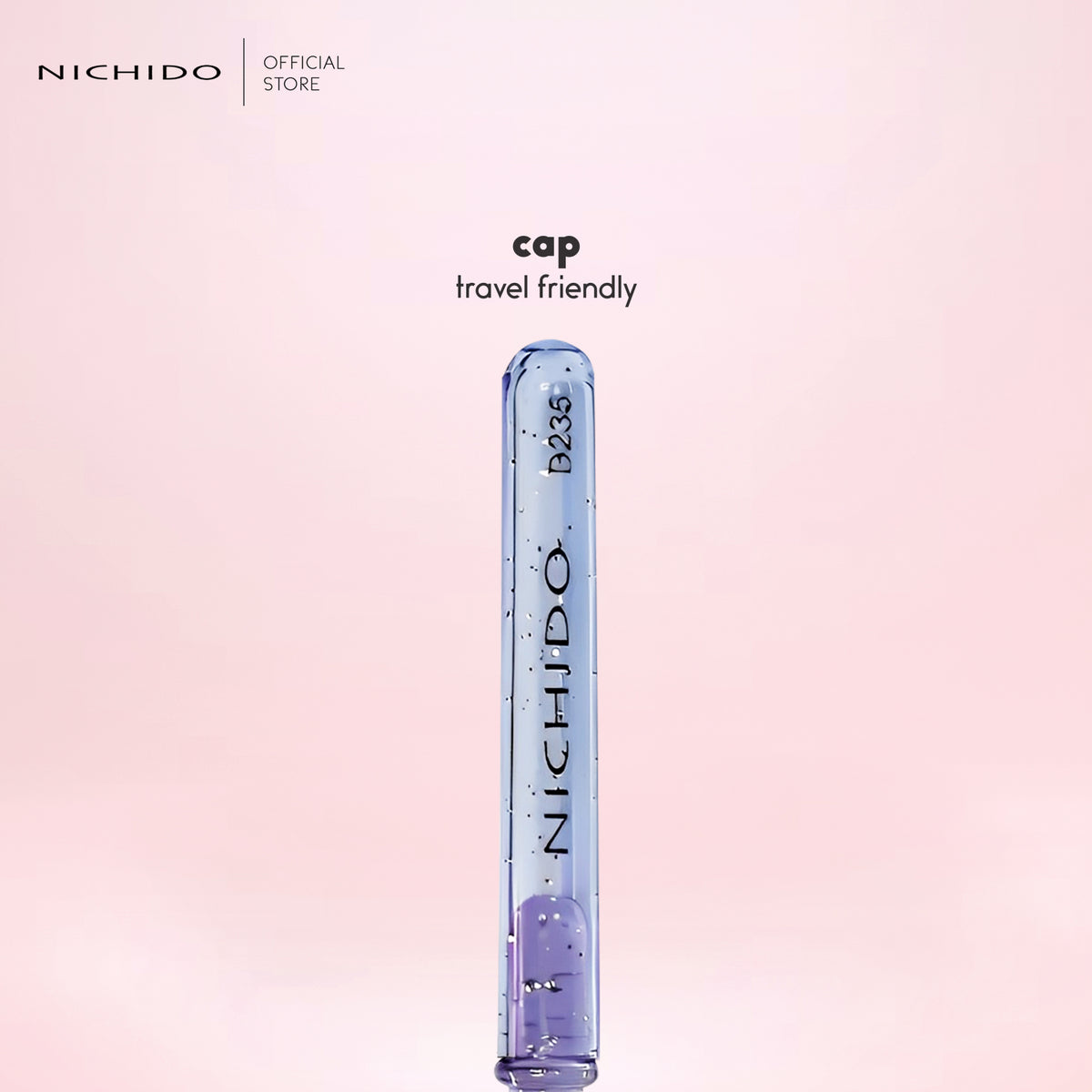 Angled Eyebrow Brush with Cap D235 – NICHIDO Cosmetics