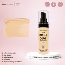 Load image into Gallery viewer, 6 in 1 Perfect Stay Liquid Foundation