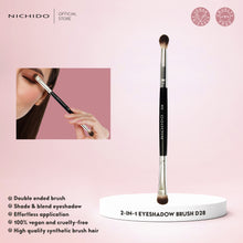 Load image into Gallery viewer, 2-in-1 Eyeshadow Brush D28